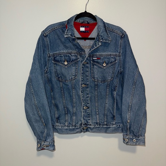 Tommy Hilfiger Men's Classic Blue Denim Jacket - Picture 1 of 6
